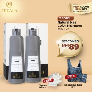 (NEW) SET COMBO – 2 bottle Hair Color Shampoo 200ml