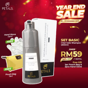 (YEAR END SALE) Set Basic – 1 bottle Hair Color Shampoo