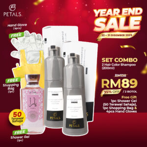 (YEAR END SALE) Set Combo – 2 bottle Hair Color Shampoo