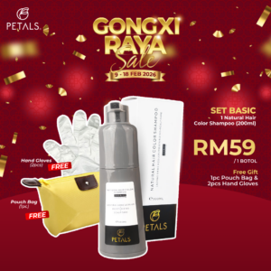 (GONGXI RAYA SALE) Set Basic – 1 bottle Hair Color Shampoo