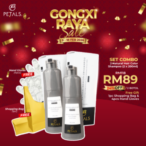 (GONGXI RAYA SALE) Set Combo – 2 bottle Hair Color Shampoo